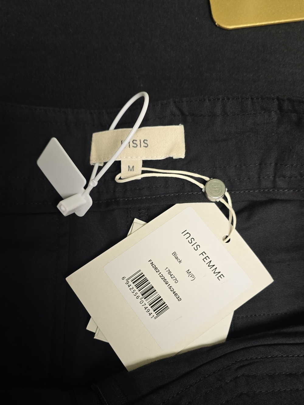 Insis Asymmetric Cotton-linen Pants- NWT- M - Picture 7 of 11